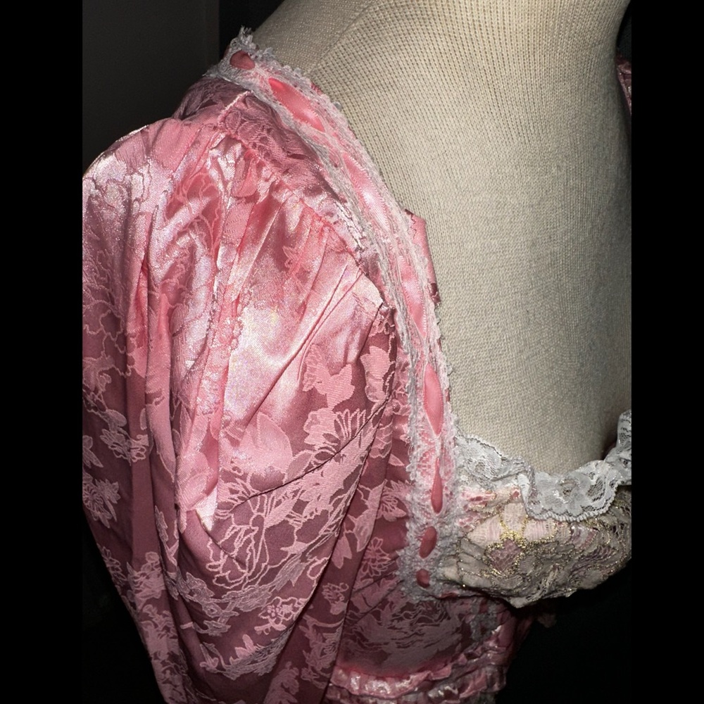 Trickz N Treatz Dolls Kill ‘CAKE QUEEN’ Marie Antoinette Pink Dress Costume XL - Picture 5 of 11